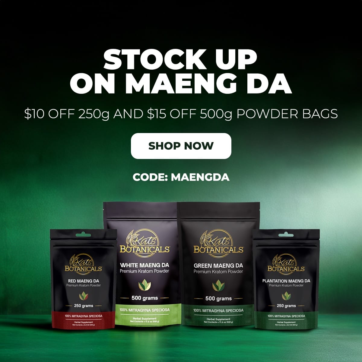 Kratom Sale - Kats Botanicals