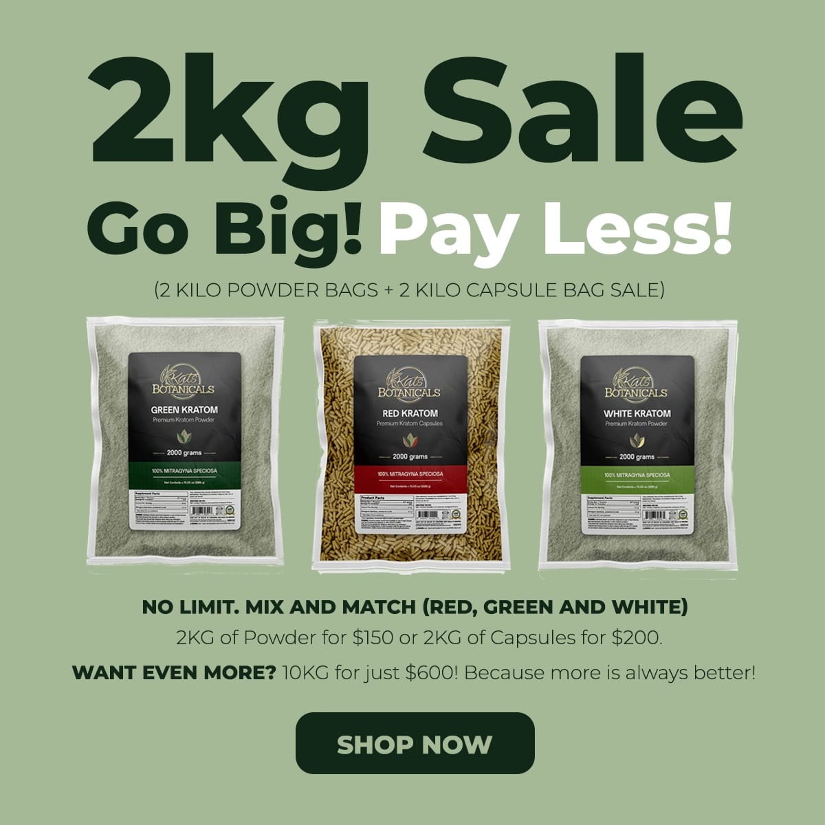 Bulk Kratom Sale - Kats Botanicals