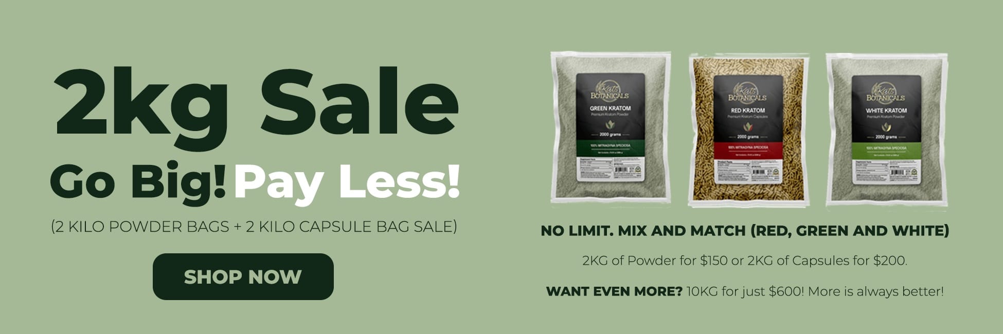 Bulk Kratom Sale - Kats Botanicals