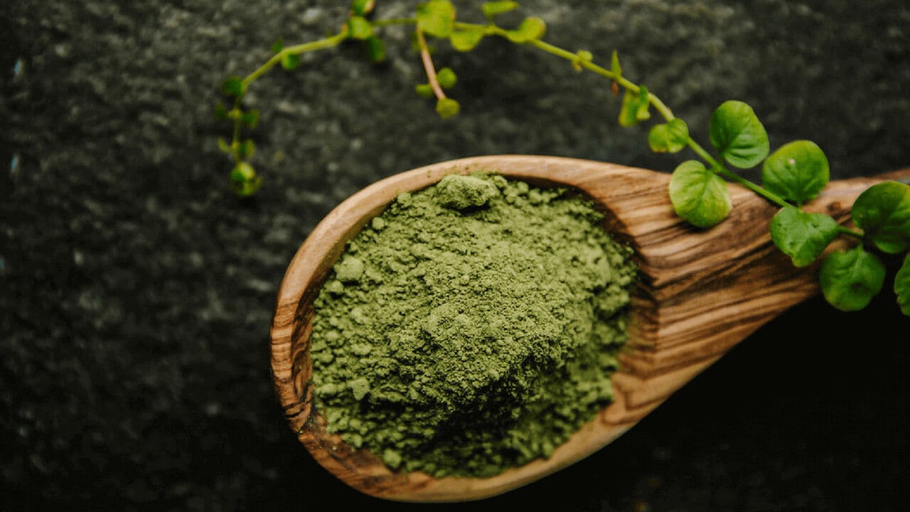 Kratom Blends and Strains on black