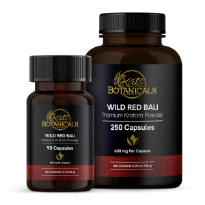 Wild Red Bali Kratom caps