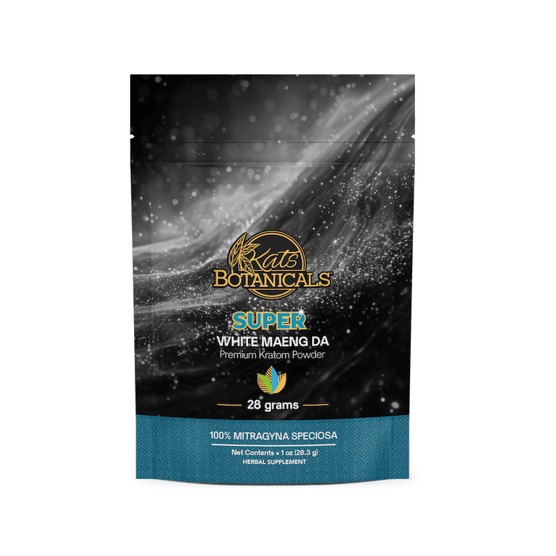 Super White Maeng Da Kratom Powder - 28 Grams