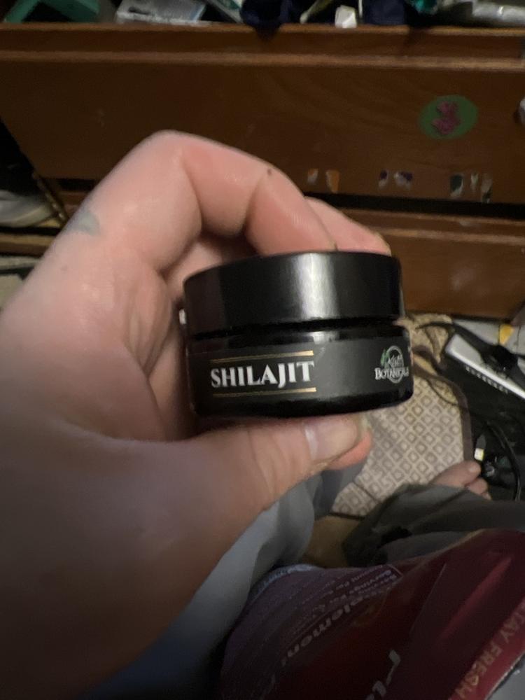 Himalayan Shilajit Resin - Customer Photo From William E.