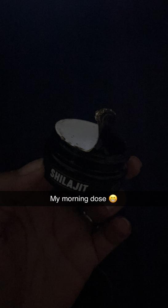 Himalayan Shilajit Resin - Customer Photo From Janelle M.