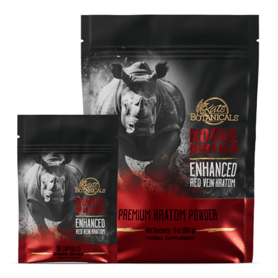Rogue Rhino Enhanced - Red Vein Kratom